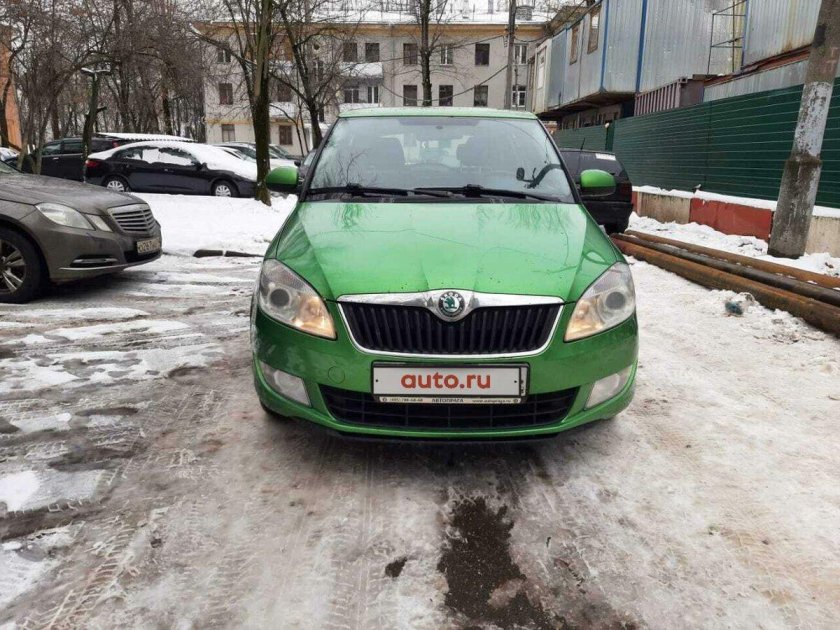 Skoda fabia 2 рестайлинг