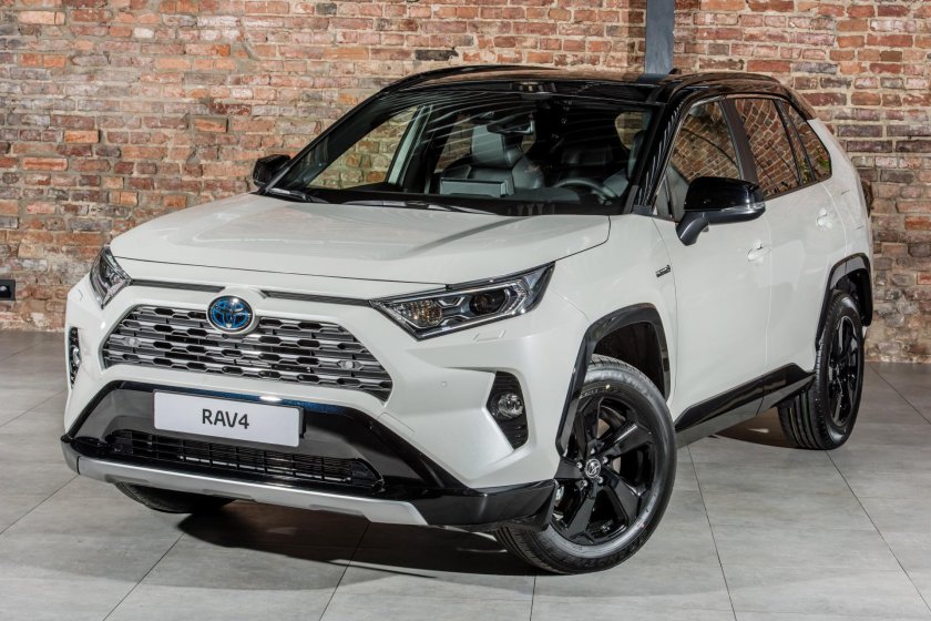 Тойота рав 4 2020 белая
