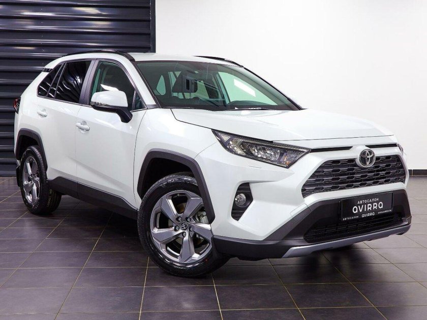 Тойота рав 4 белый перламутр 2021