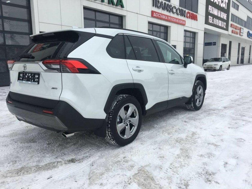 Тойота рав 4 белый перламутр
