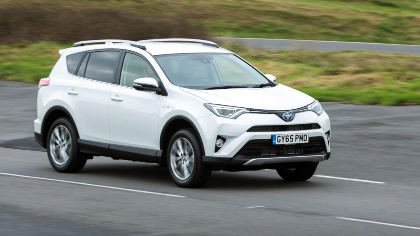 Тойота рав 4 белая