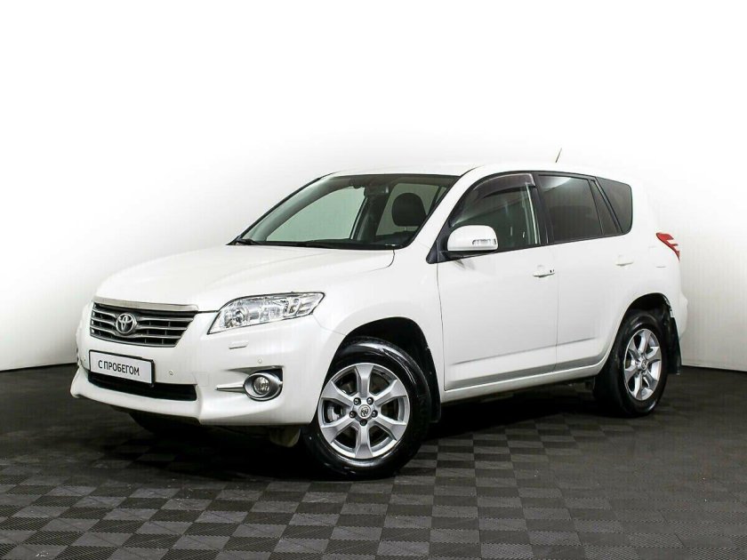 Тойота рав 4 2010 белая