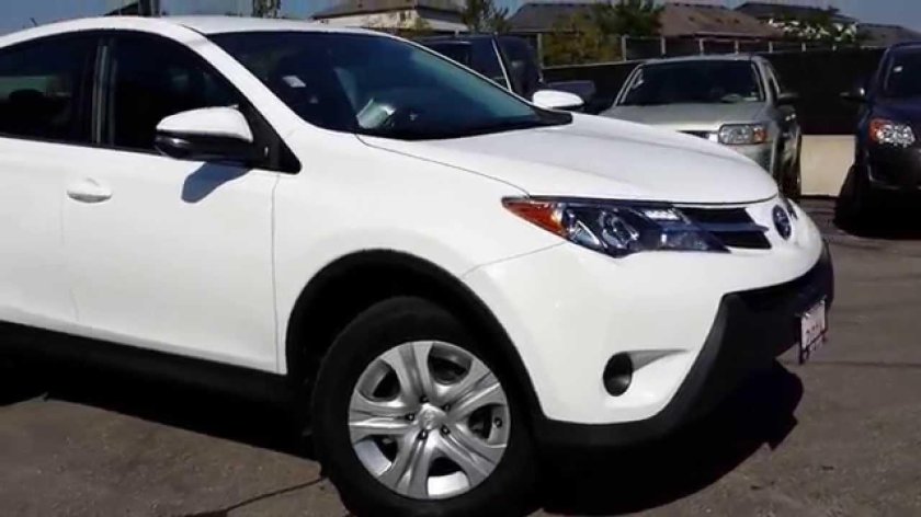 Тойота рав 4 белая