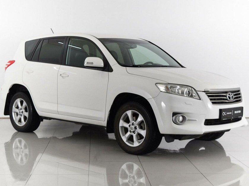 Тойота рав 4 2010 белая