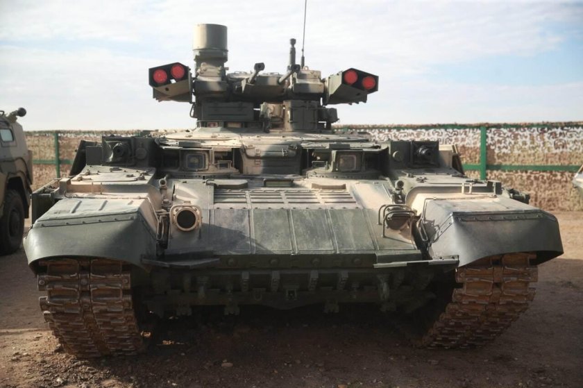 Подбитый БМПТ Терминатор