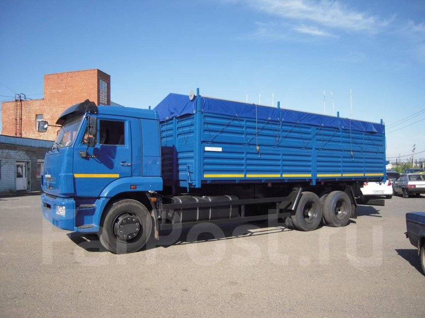 КАМАЗ 65117 бортовой зерновоз