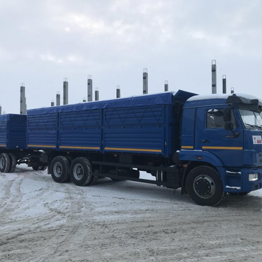 Камаз 65115 зерновоз итеко