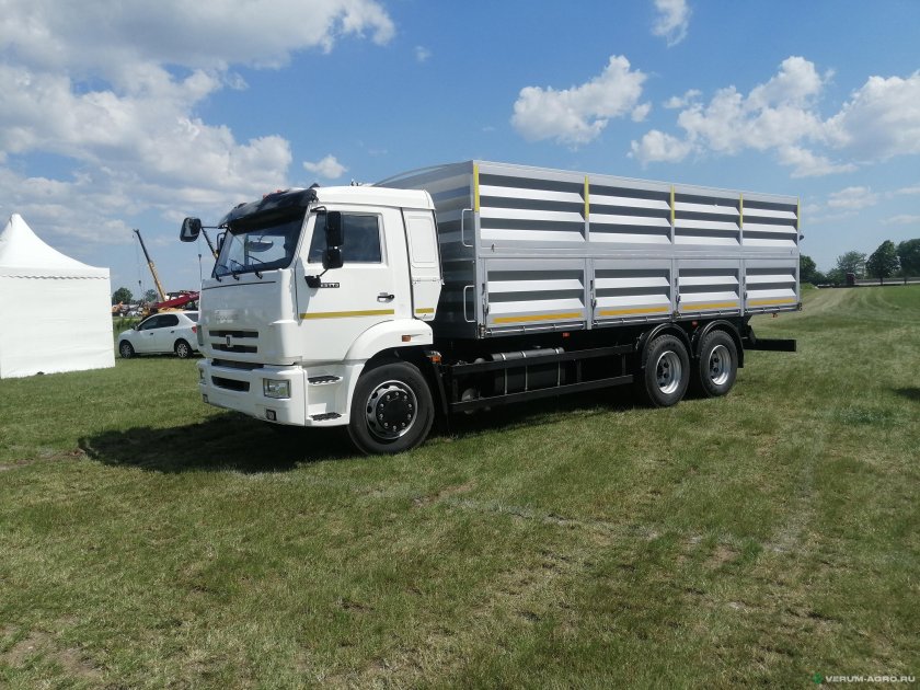 Камаз 65207 бортовой зерновоз