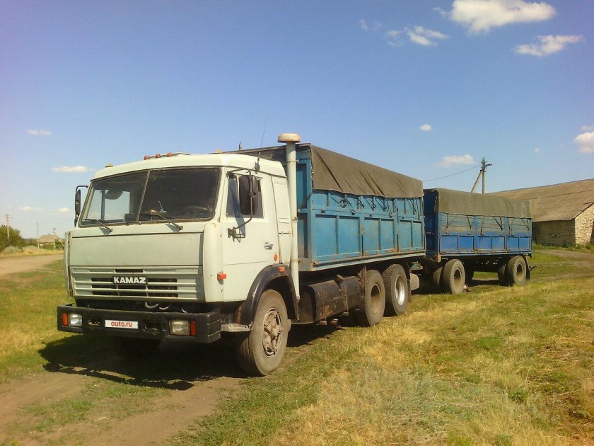 КАМАЗ 5320 бортовой зерновоз
