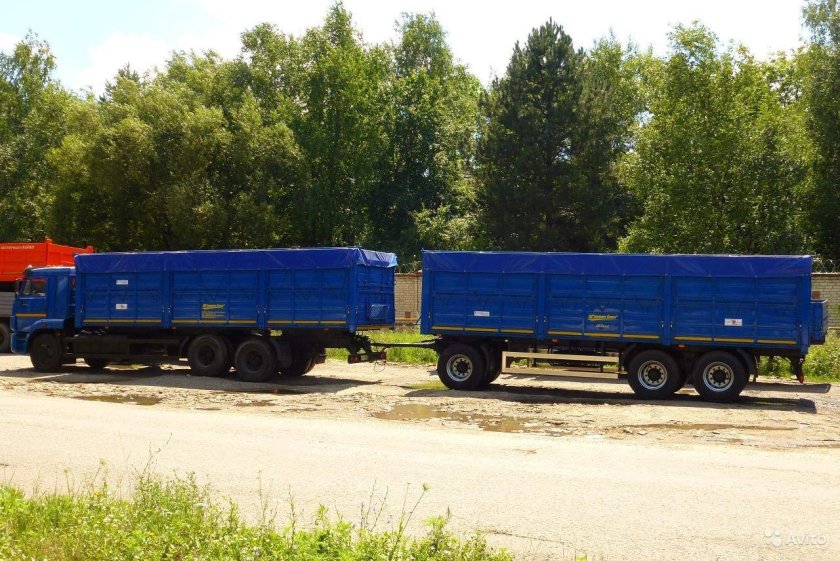 КАМАЗ 65117 бортовой зерновоз