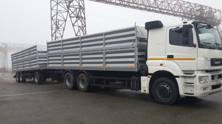 КАМАЗ 65207 бортовой зерновоз