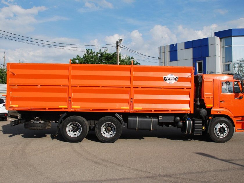 КАМАЗ 65115 зерновоз