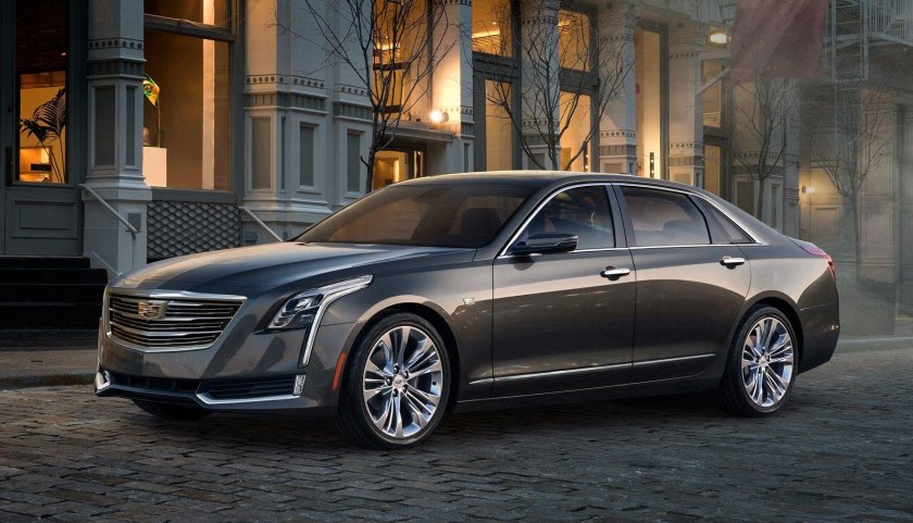 Новый седан Кадиллак ст6
