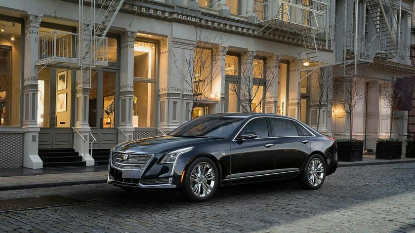 Новый Кадиллак седан