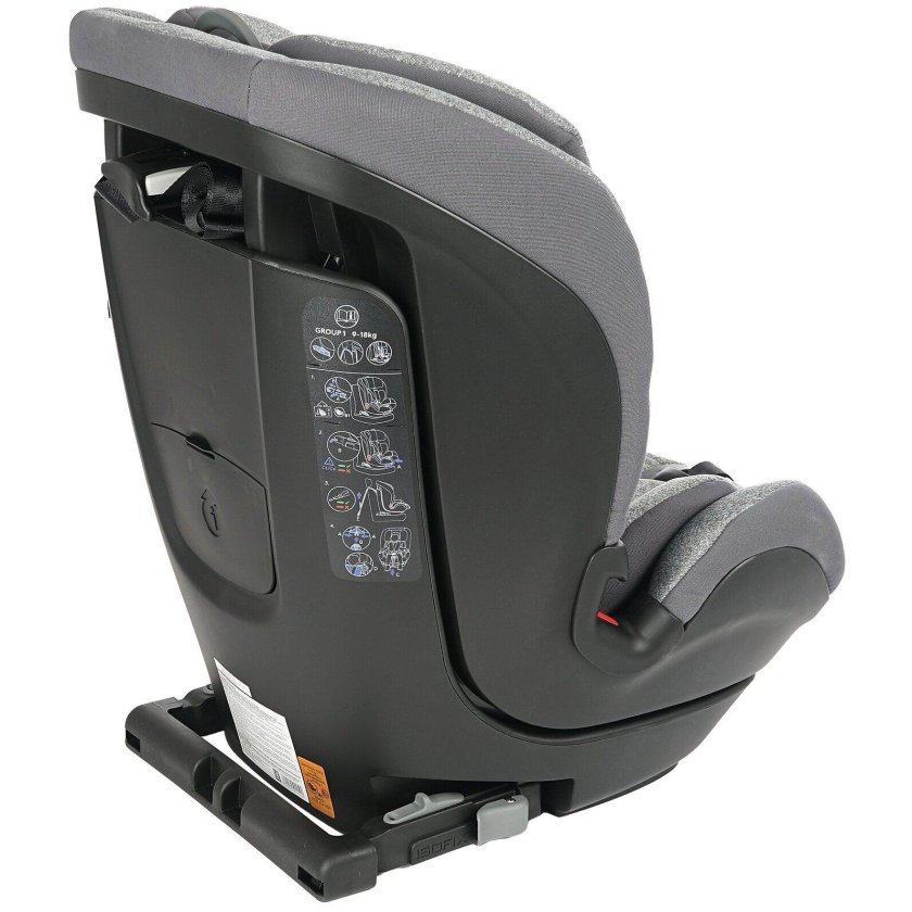 Автокресло Urban Units bh12318i 9-36 кг серое