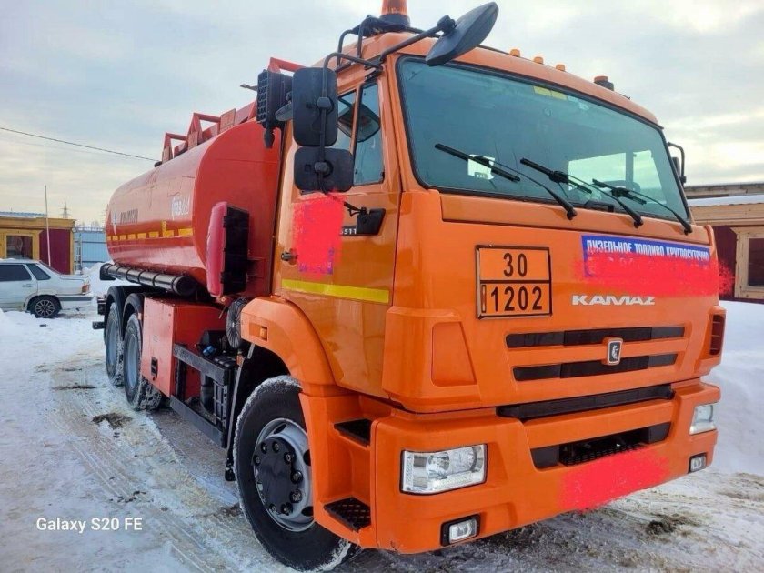 Автоцистерна камаз