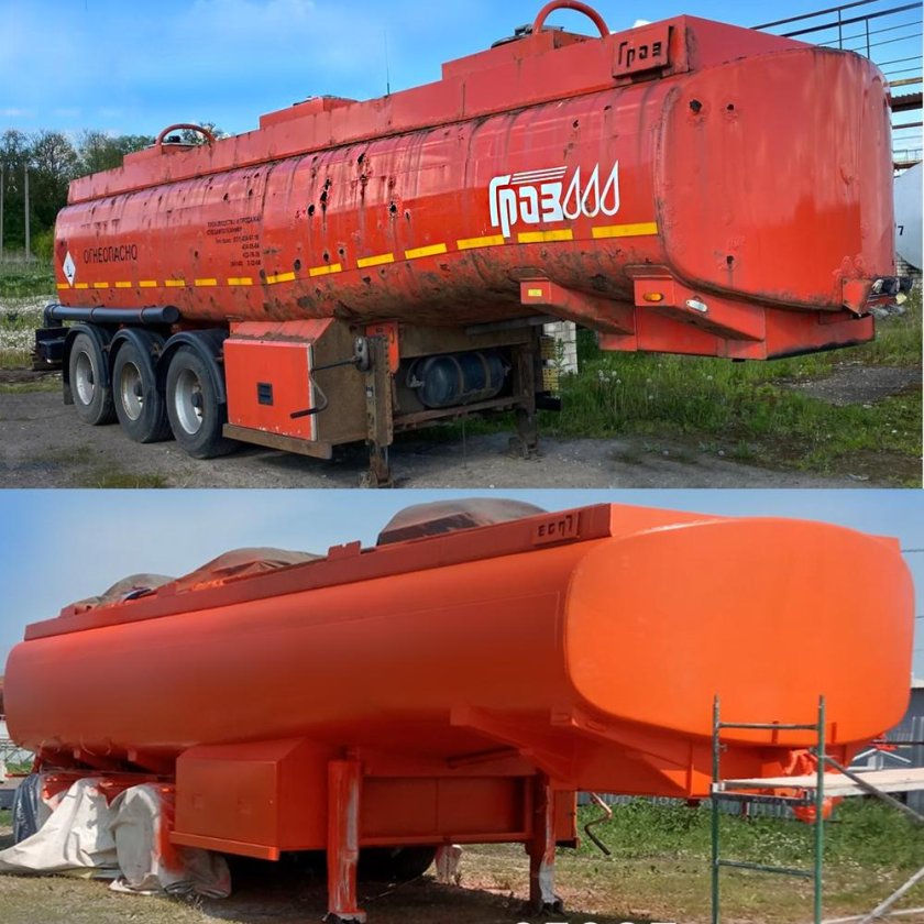 Полуприцеп-цистерна ГРАЗ ппц-96231