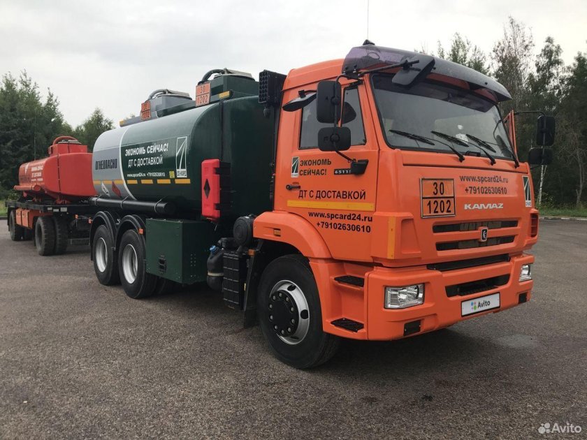 Бензовоз камаз