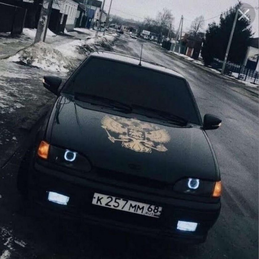 ВАЗ 2114 опер стайл черная