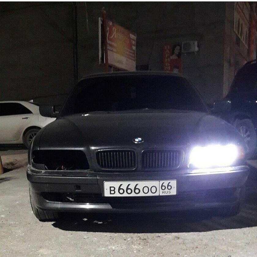 BMW 7 e38 в666оо66