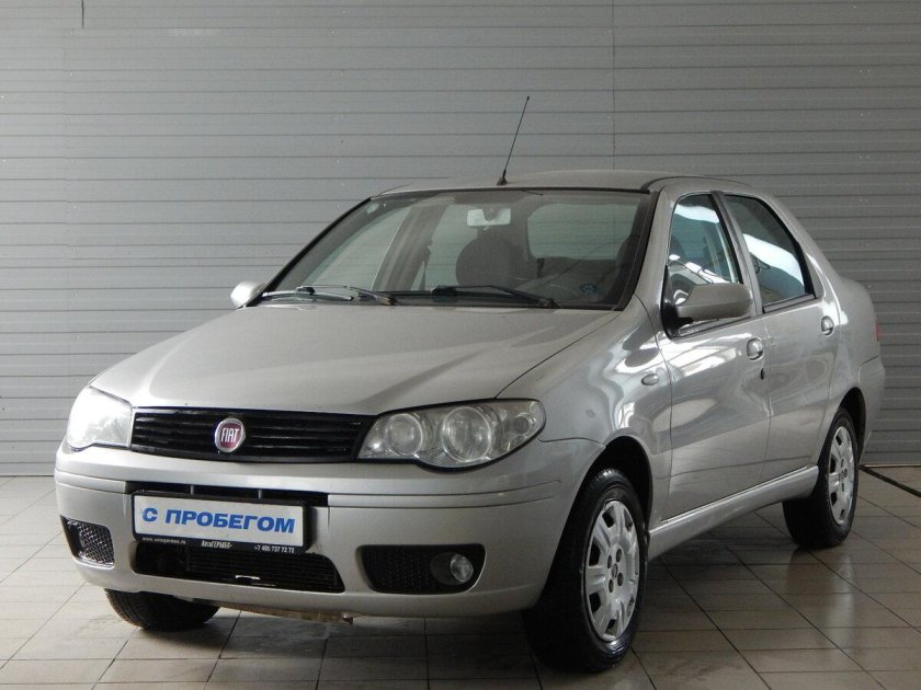 Фиат Альбеа серебристый
