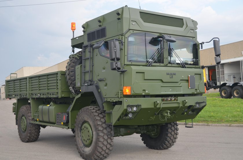 Rheinmetall man Military vehicles НХ 8х8