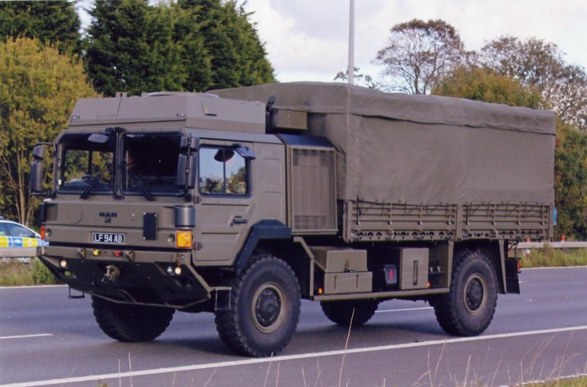 Man hx60 грузовик