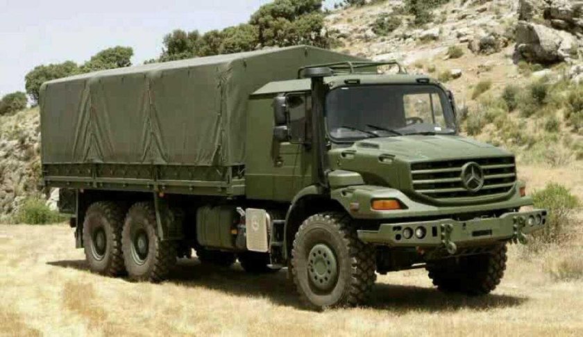 Mercedes-Benz Zetros военный грузовик