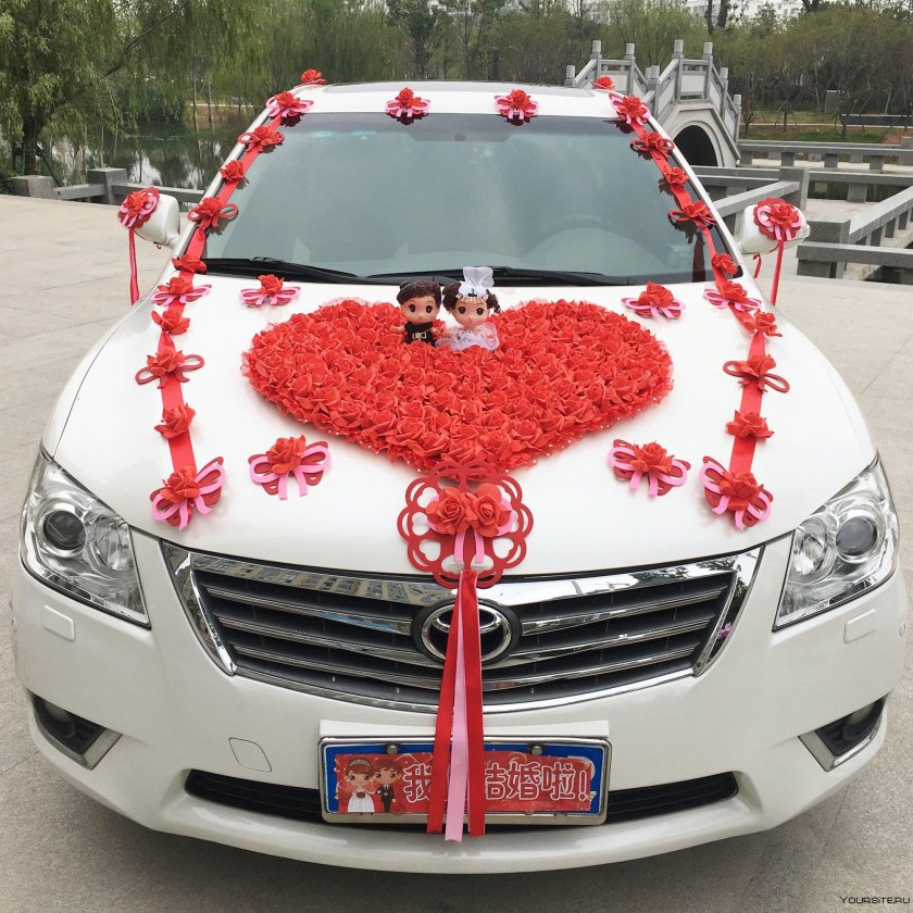 Украшения на машину