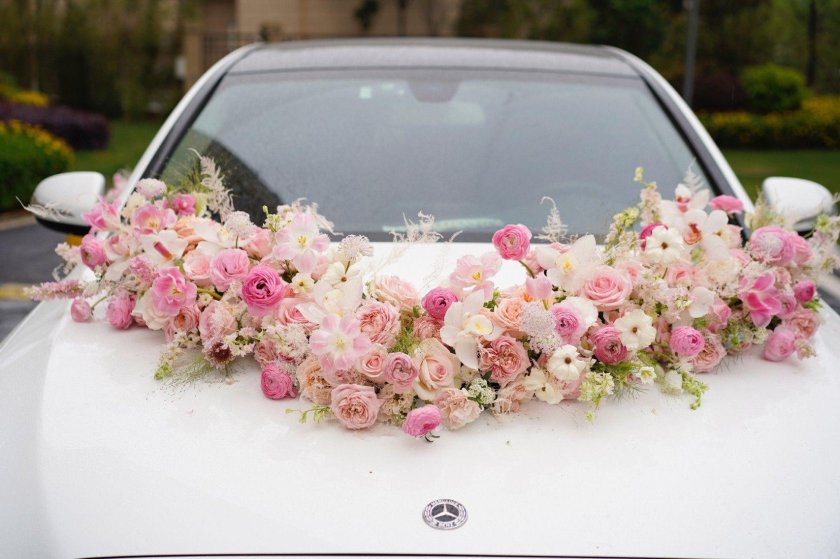 Композиции на свадебный авто