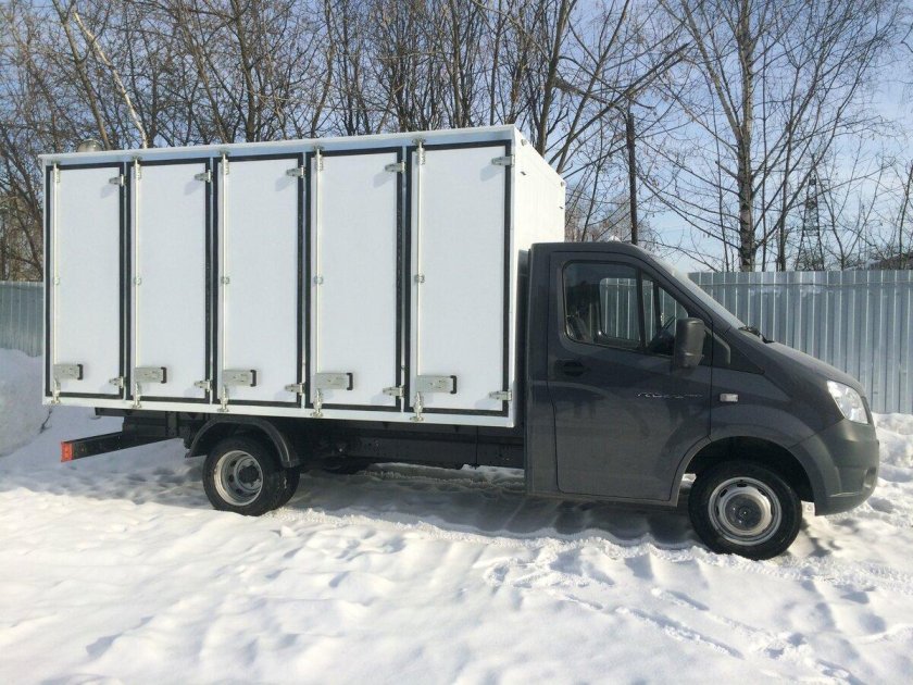 Газель Некст хлебный фургон 160 лотков