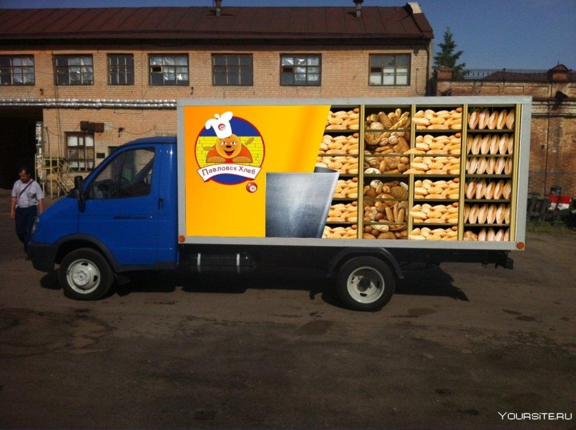 Газель 3302 хлебовозка