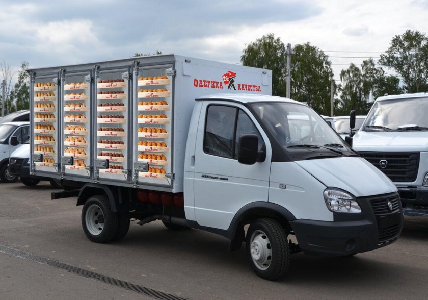 Газ 3302 хлебовозка