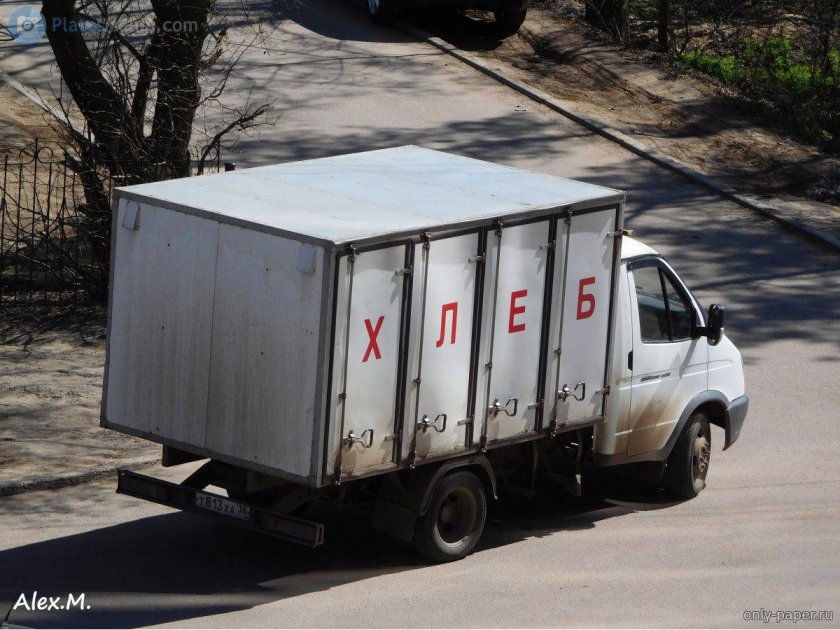 Газель 3302 хлебный фургон