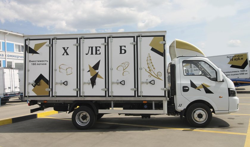 Dong feng captain t хлебный фургон