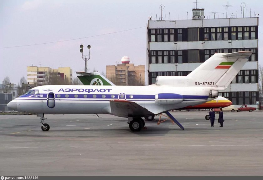 Як 40 Аэрофлот