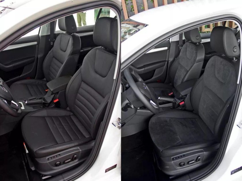 Skoda Octavia a7 сиденья