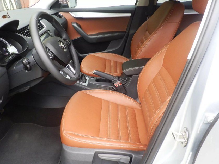 Кожаный салон шкода октавия а7