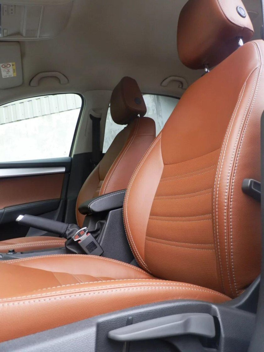 Octavia a7 кожаный салон