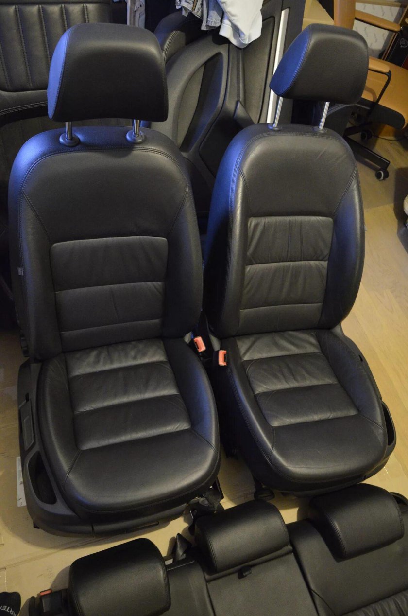 Кожаный салон Skoda Octavia a5