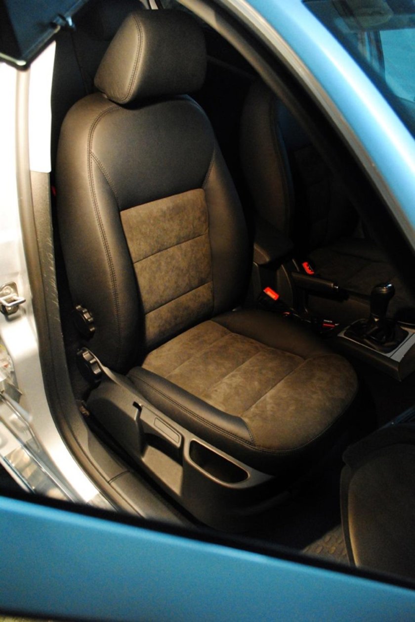 Кожаный салон Октавия а5