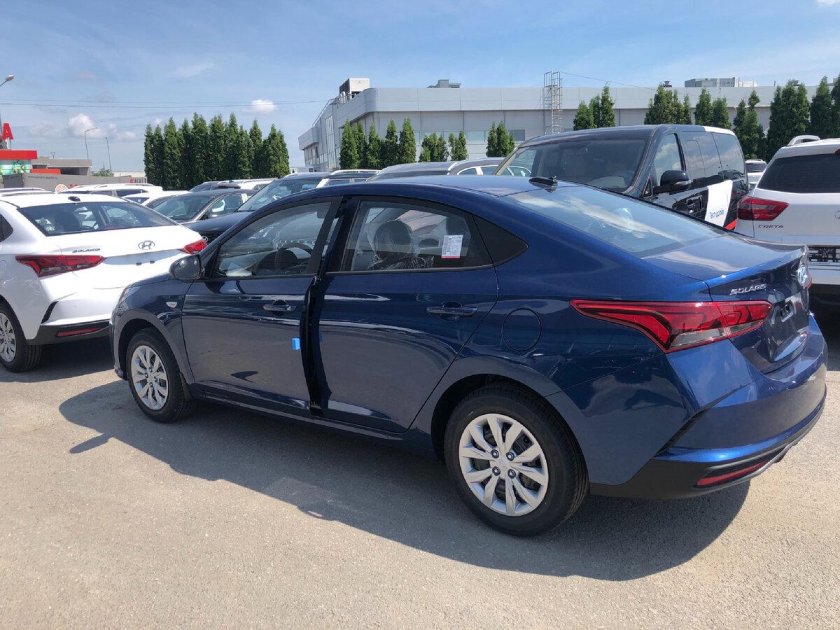 Хендай солярис 2022 синий нью