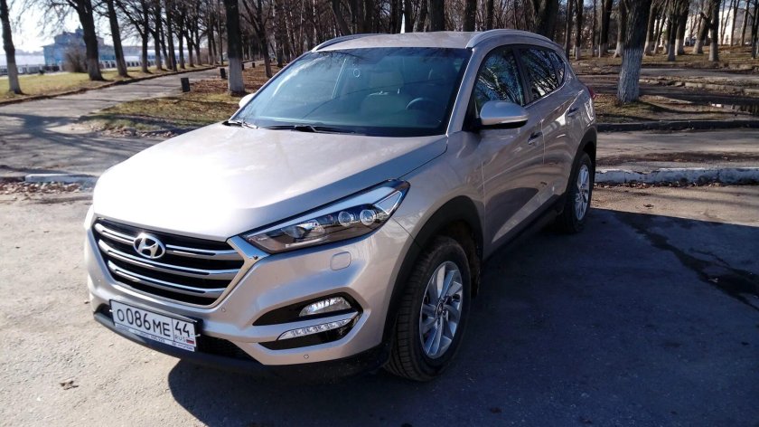 Hyundai Tucson новый серебристый металлик