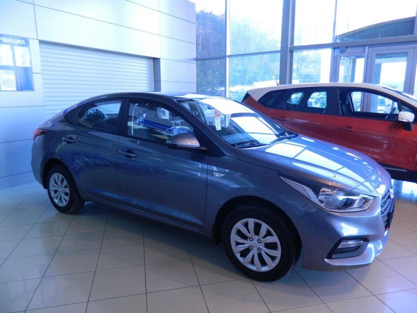 Хендай Солярис 2022 цвета