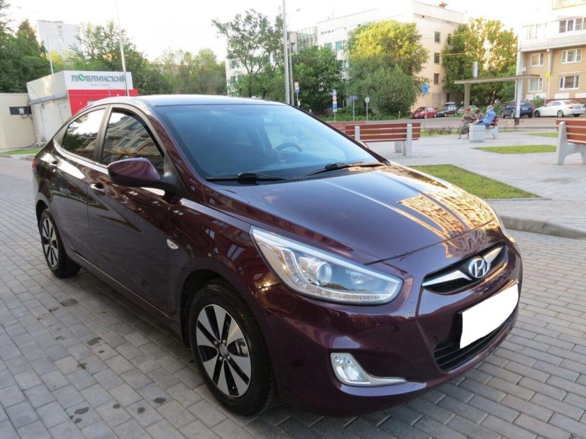 Солярис 1 цвета кузова