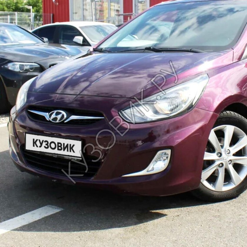 Hyundai Solaris Purple Fantasia