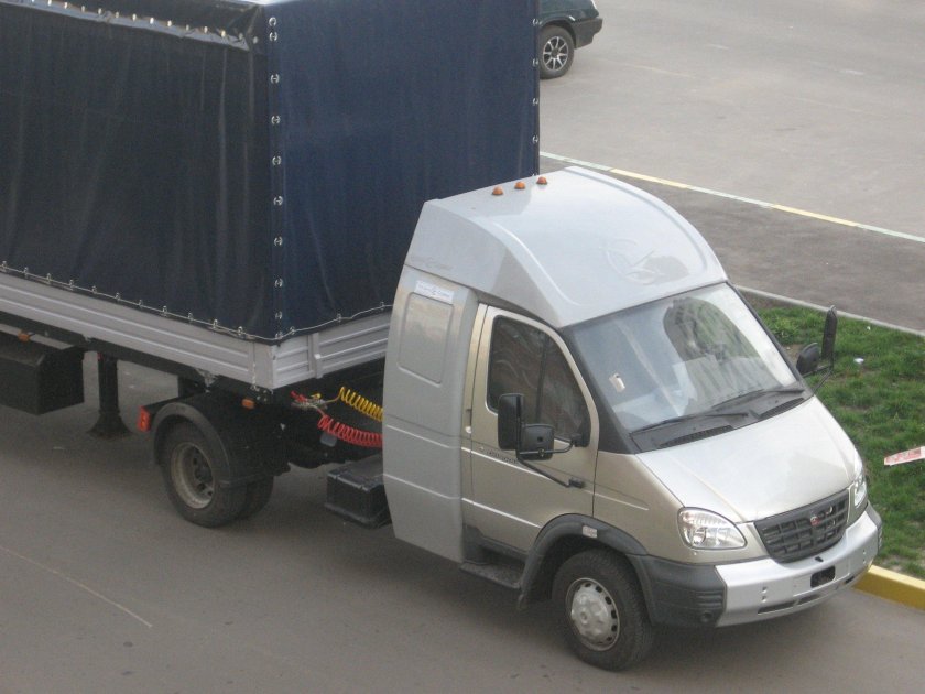 Газель седельный тягач 33104