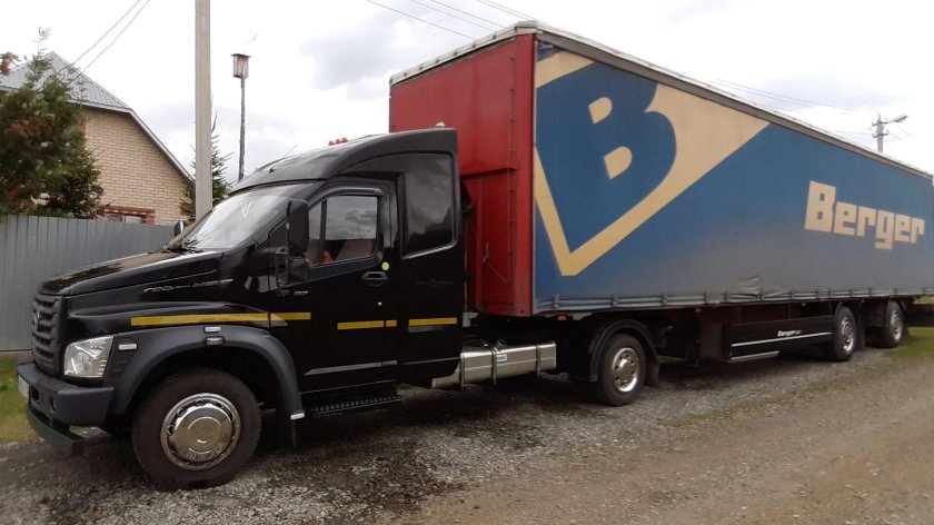 Gazon-next, седельный, тягач.