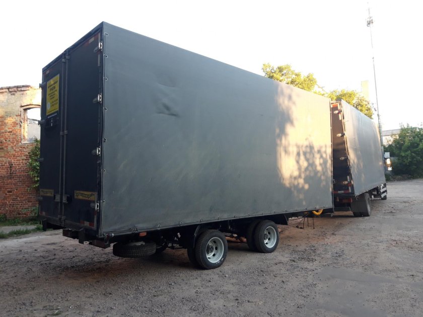 Валдай Некст с прицепом