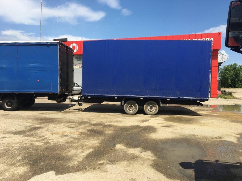 Газель некст 6 метров с прицепом